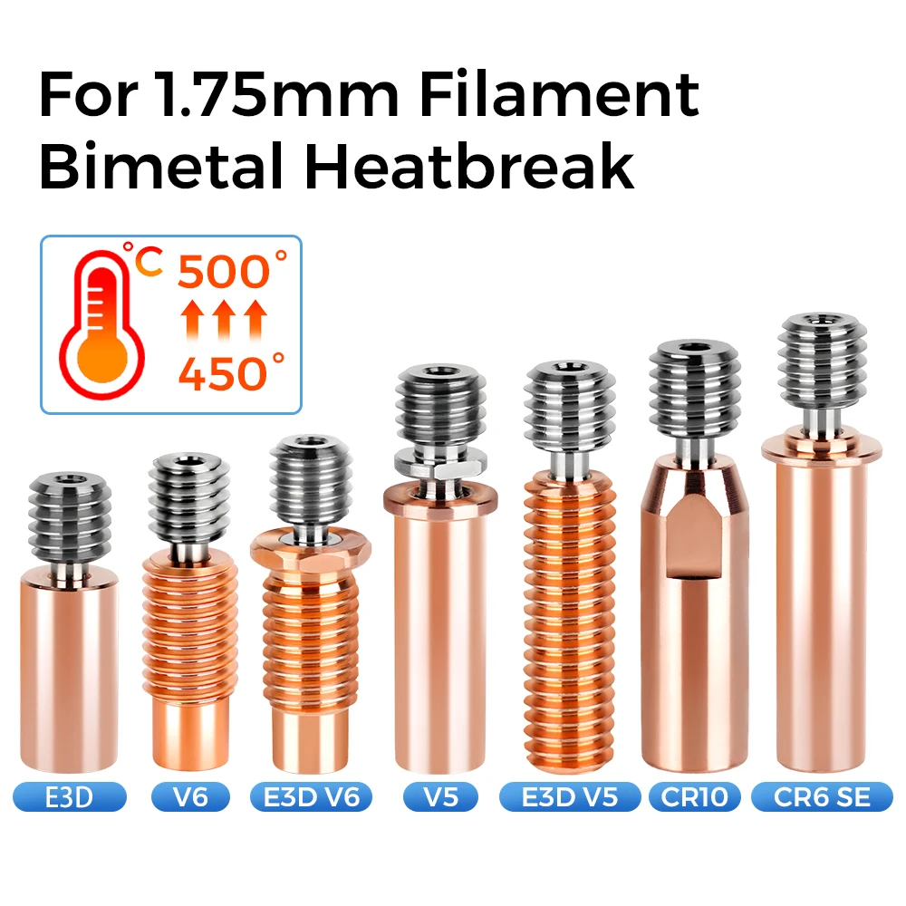 Direct Drive Extruder - Hohe Qualität E3D V6 Throat V5
