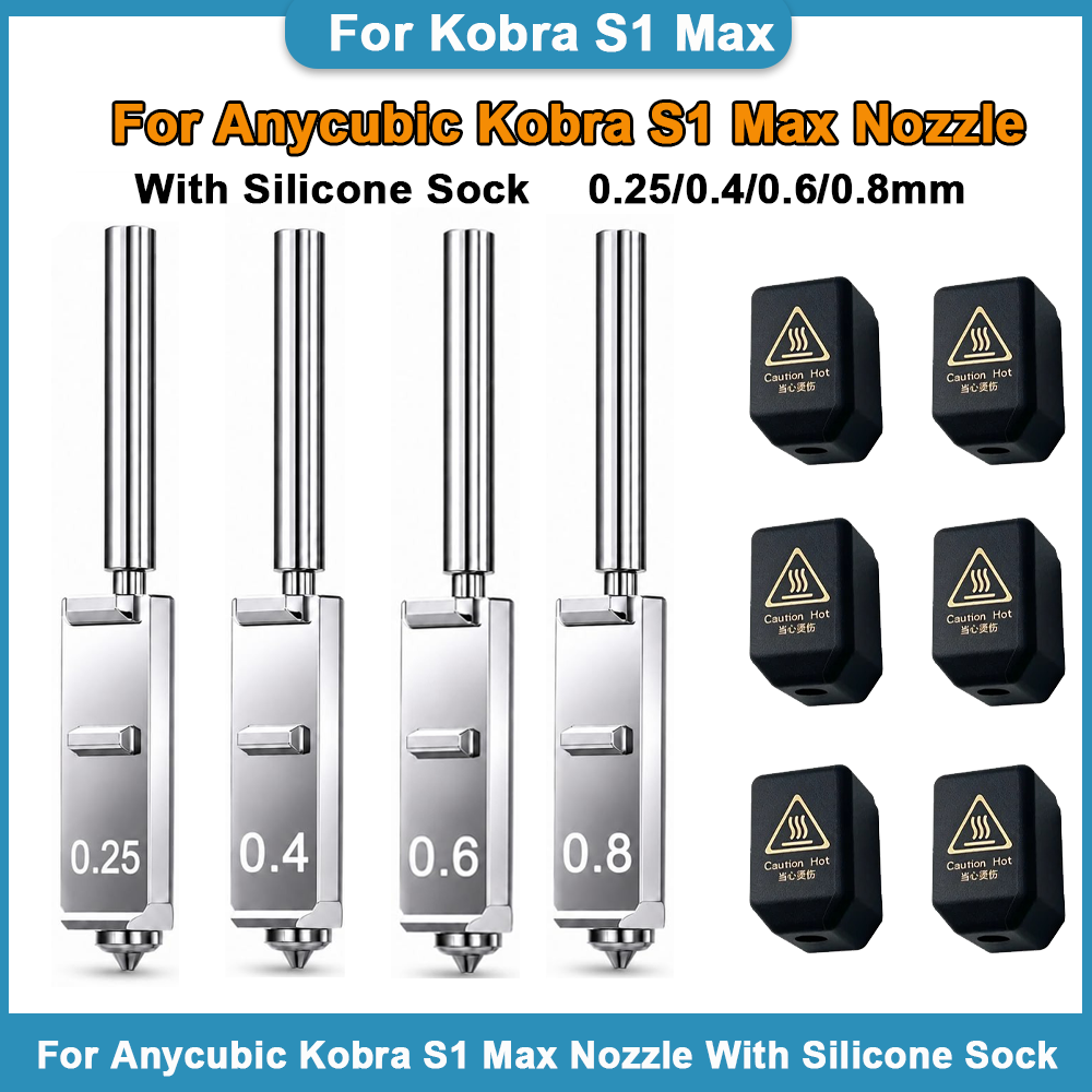 Hotend 0.4Mm - Gehärtete Stahldüsen für Anycubic Kobra S1