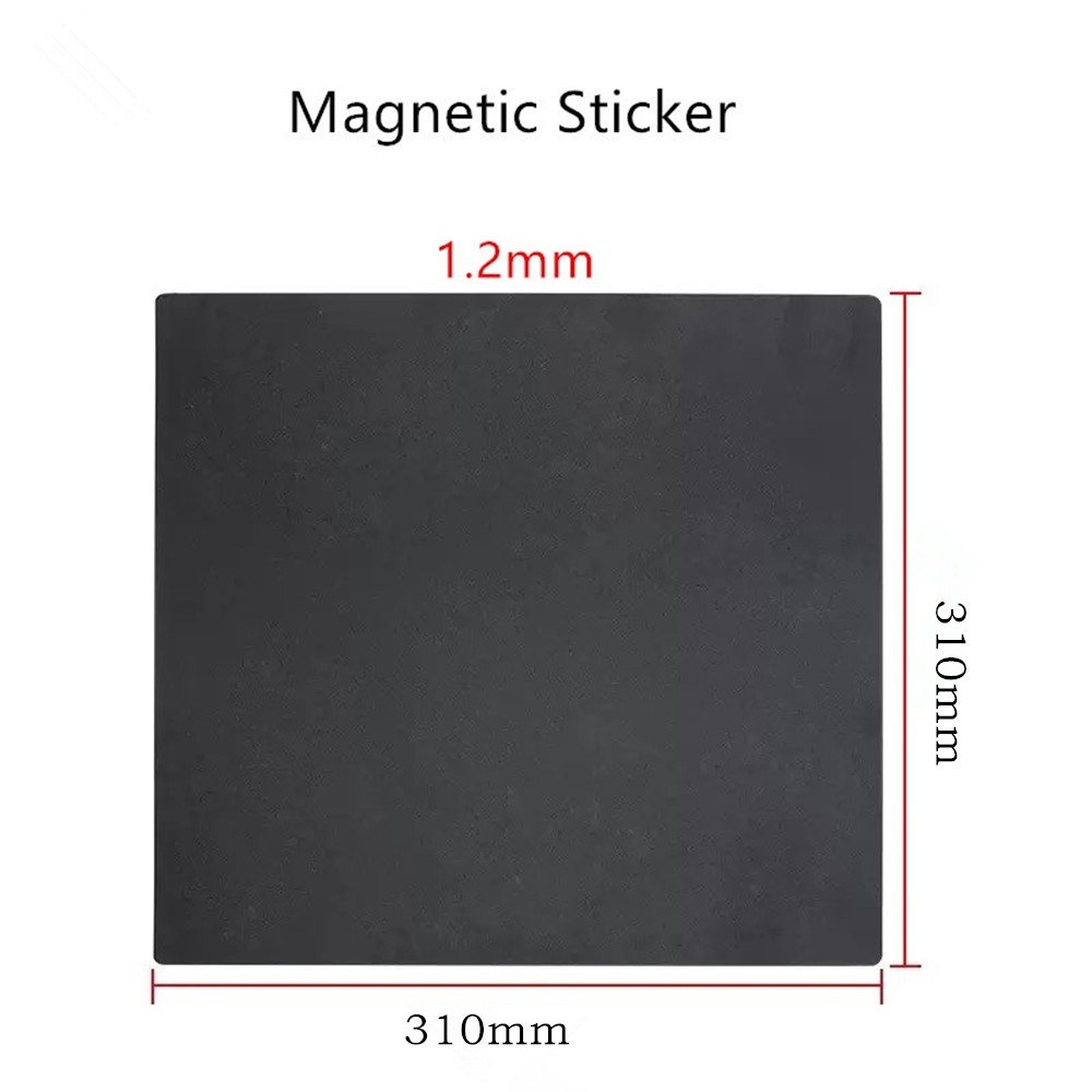 3D Printer Stand - Magnetischer Aufkleber 310x310mm für CR-10S SW-X1/X2