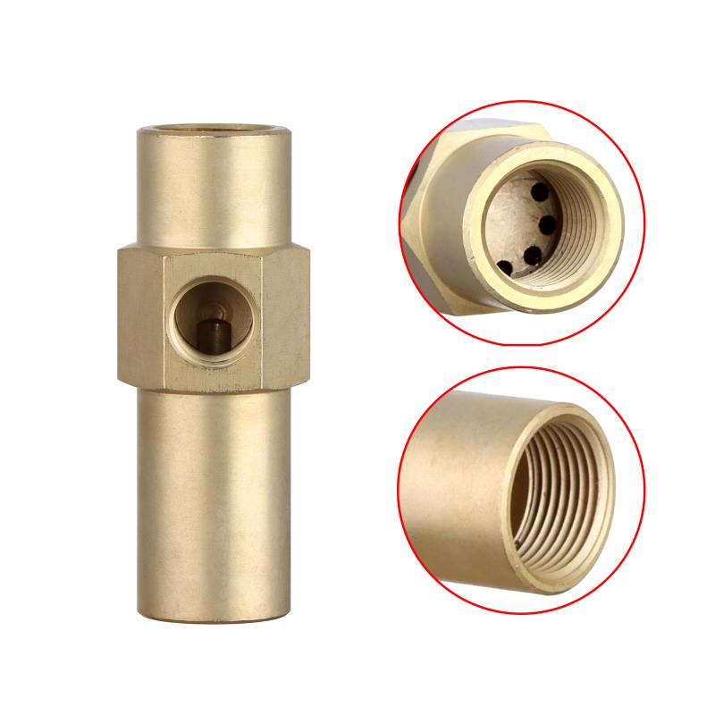 Nozzle Brass - Messing-Siphon-Vollkegeldüse für Altölbrenner zur Injektion, Luftzerstäubung,