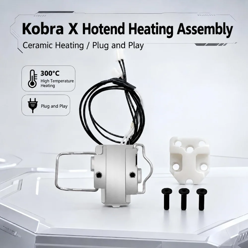 Hotend Assembly - Heizbaugruppe für den Hotend von Anycubic
