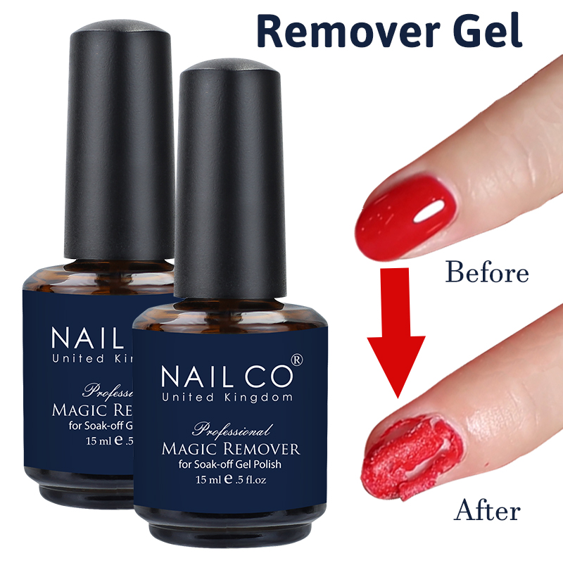 Uv Resin - NAILCO 15ml Magic Remover Nagelgel-Entferner UV-Gel-Lack