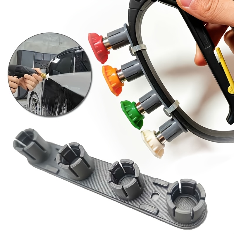 Printer Nozzle - Schnellstecker 1/4 Autowaschdüsen-Aufbewahrung 3D-Gedruckter Halter Universell