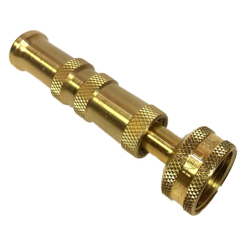 Nozzle Brass - MOPHE-Gartenbewässerung Messing-Schlauchdüse, Verstellbare Messing-Drehdüse für Schläuche,