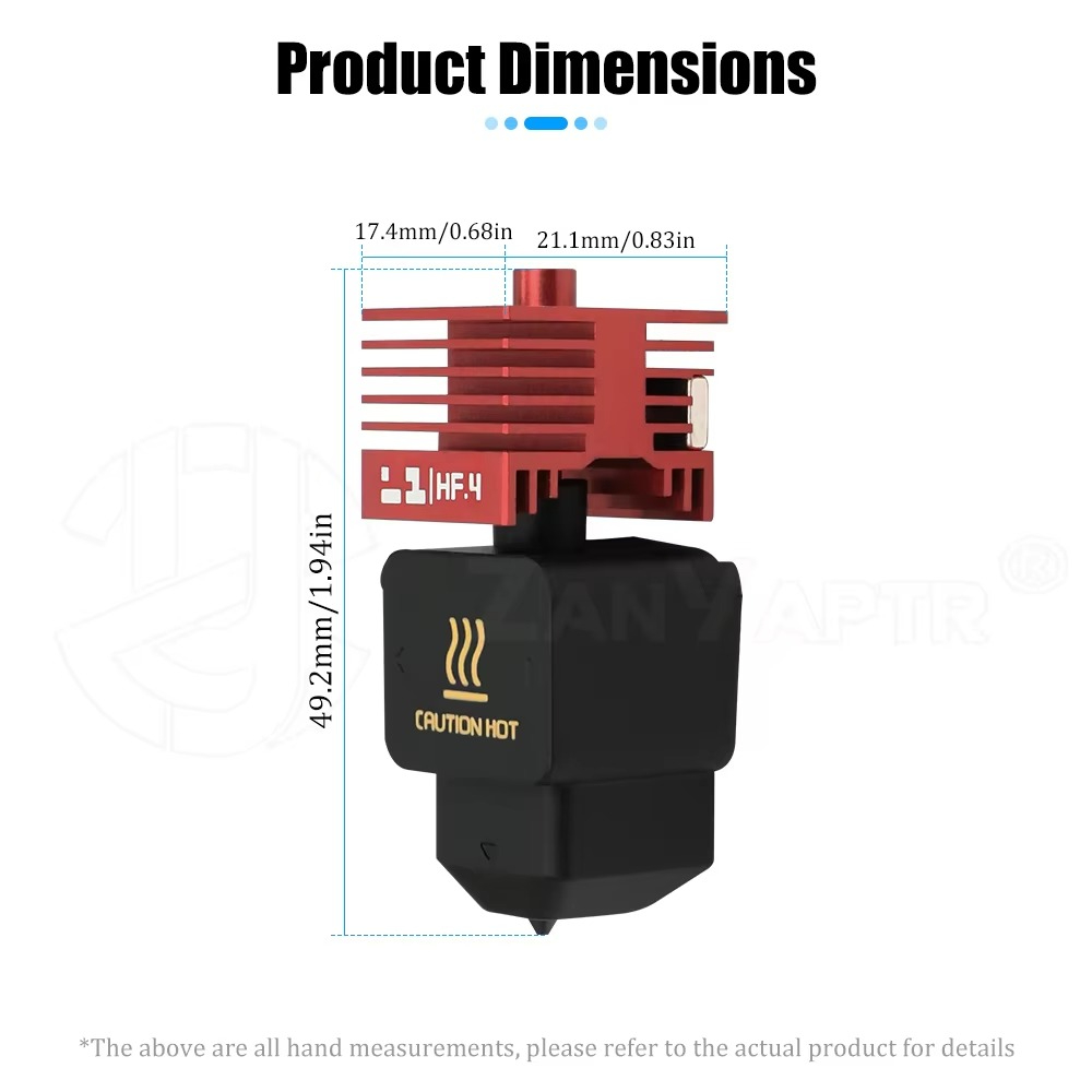 DLC-beschichtete, gehärtete St – Hotend Assembly Bewertung und Preis