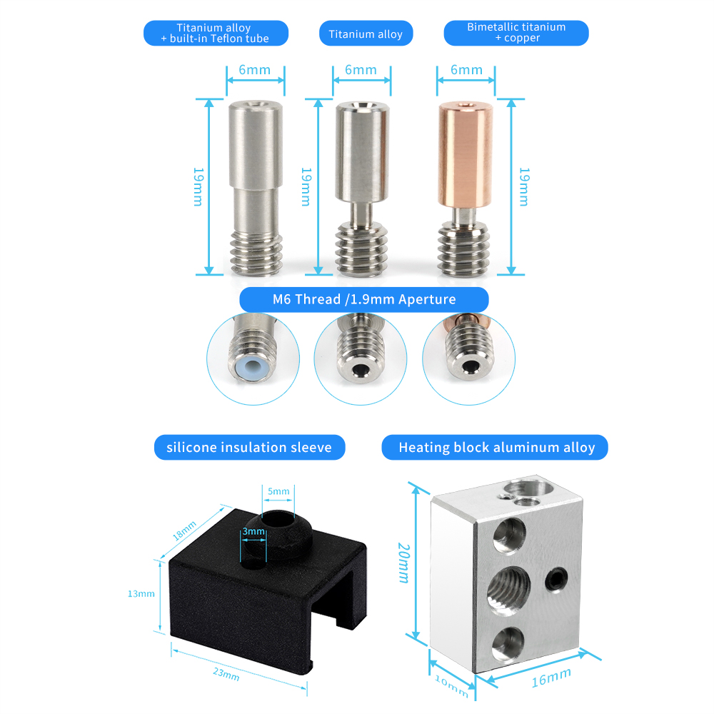 Ender-3 S1 High Heating Block  – Hotend Assembly Bewertung und Preis