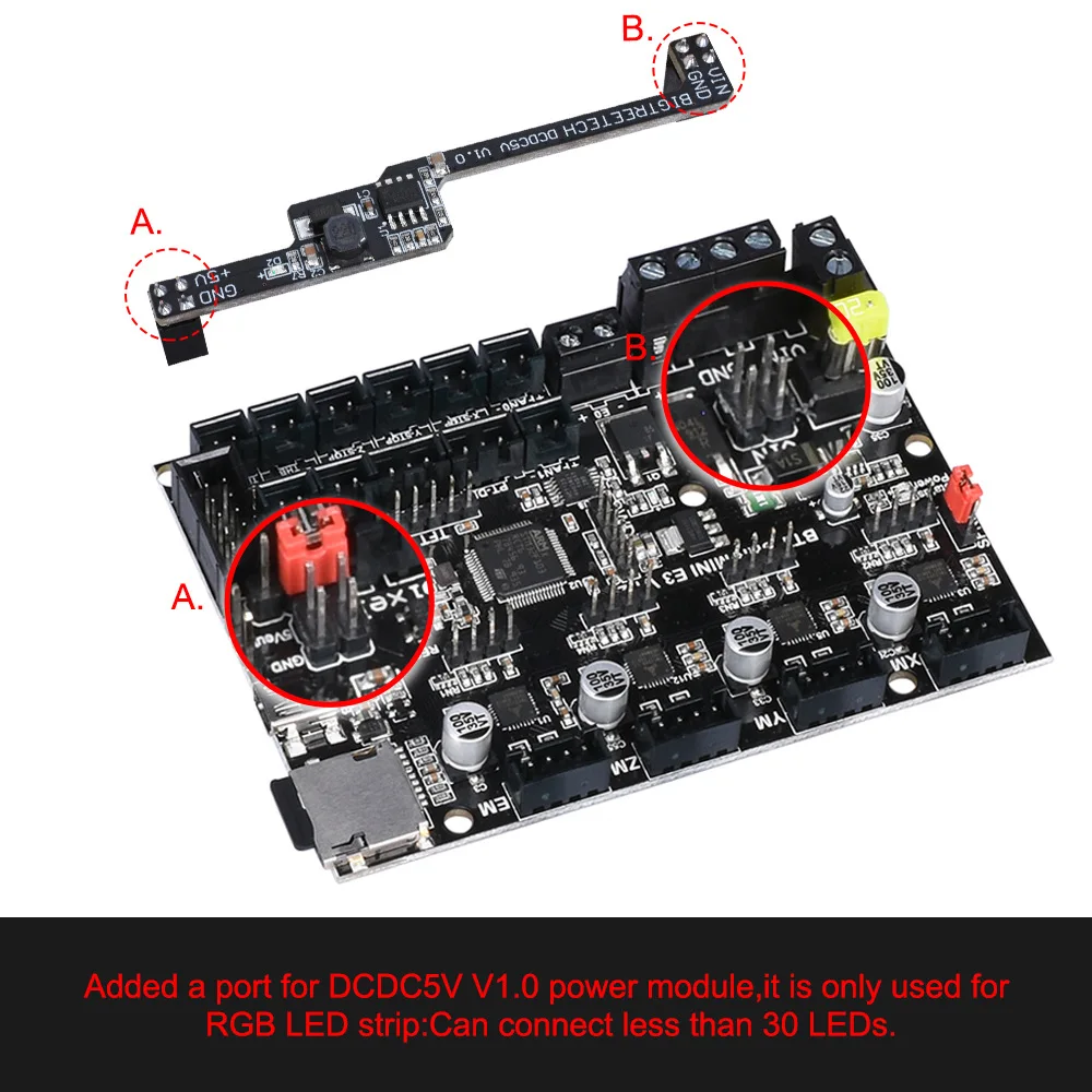 DCDC5V V1.0 Leistungsmodul unt – Skr Mini E3 Bewertung und Preis