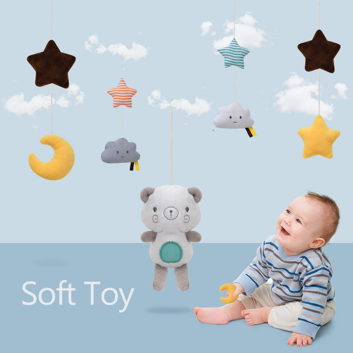 Babybett Mobiles Rasseln Musik – Carriage Bed Bewertung und Preis