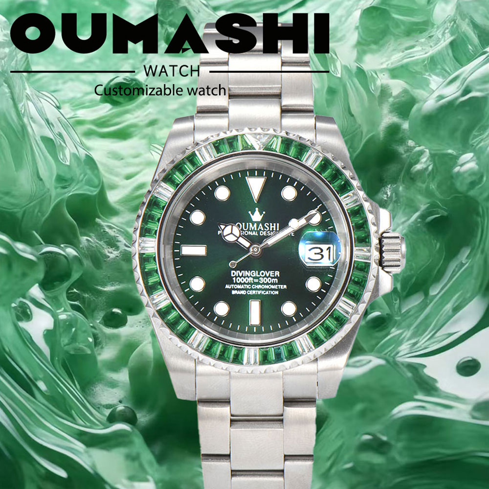 40mm Luxus-Taucheruhr für Herr – Glass Bed Bewertung und Preis