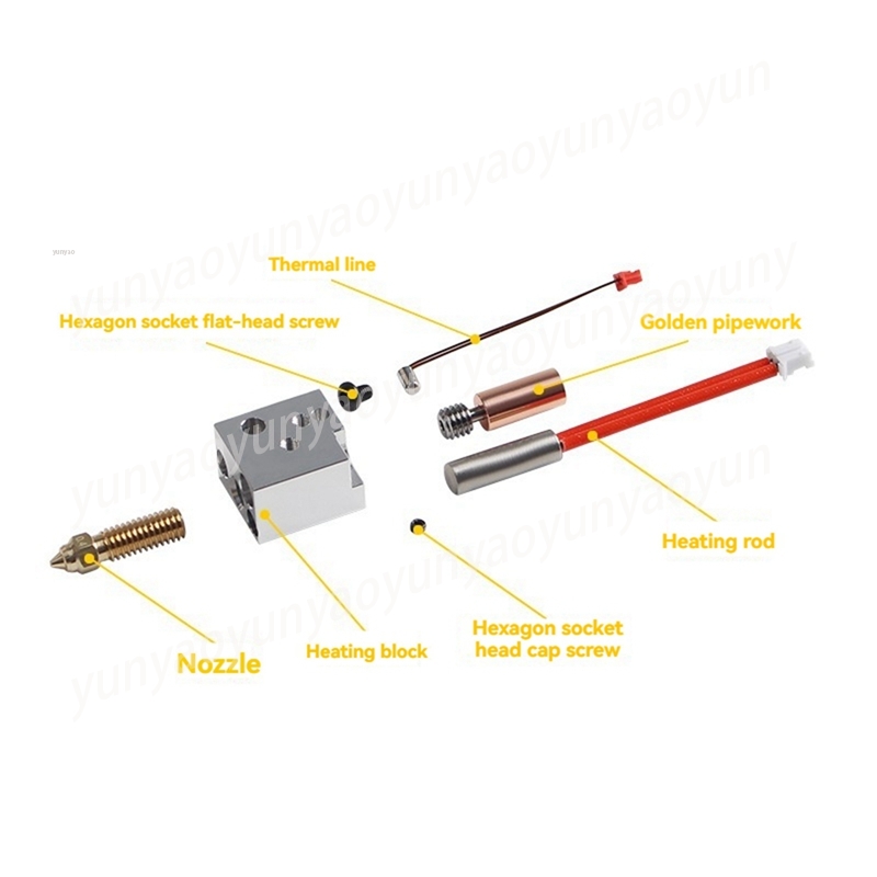 Hotend-Kit aus Metall mit Hoch – Printer Nozzle Bewertung und Preis