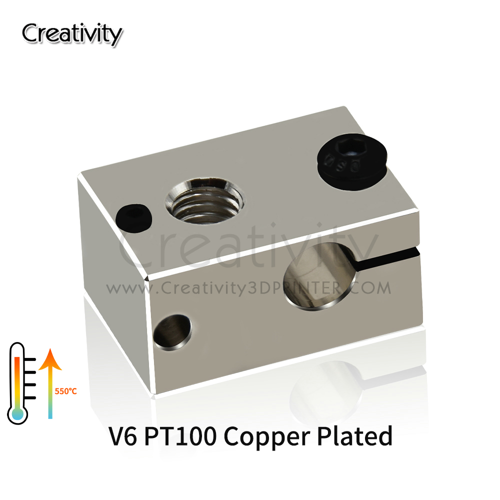 V6 PT100 Heizblock aus plattie – Direct Drive Extruder Bewertung und Preis