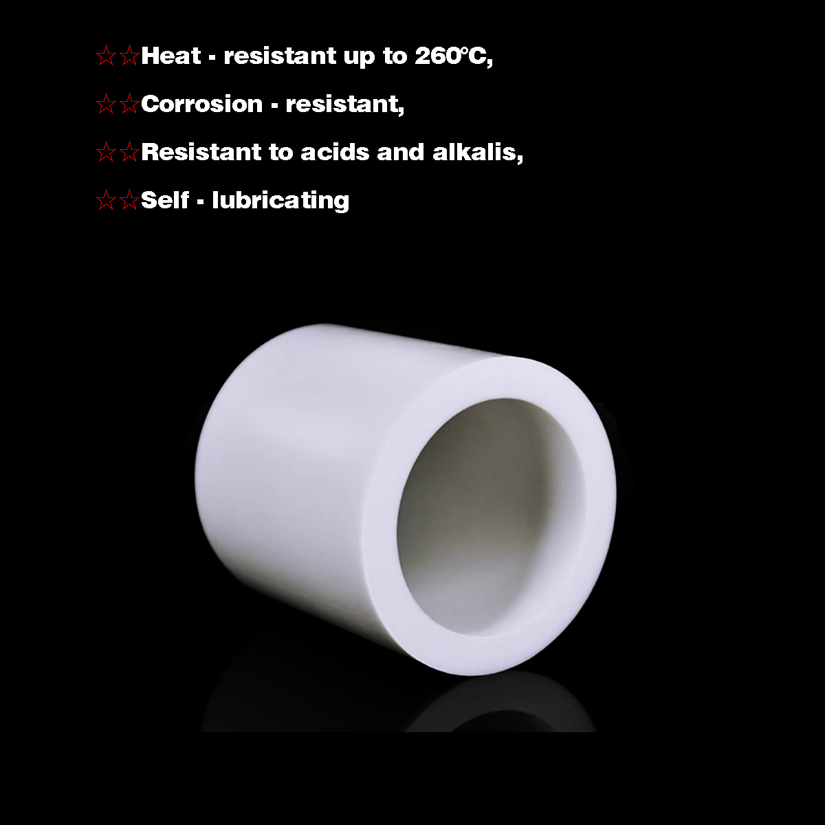 1 Stück ID 5–20 mm weißes PTFE – Ptfe Tube Bewertung und Preis