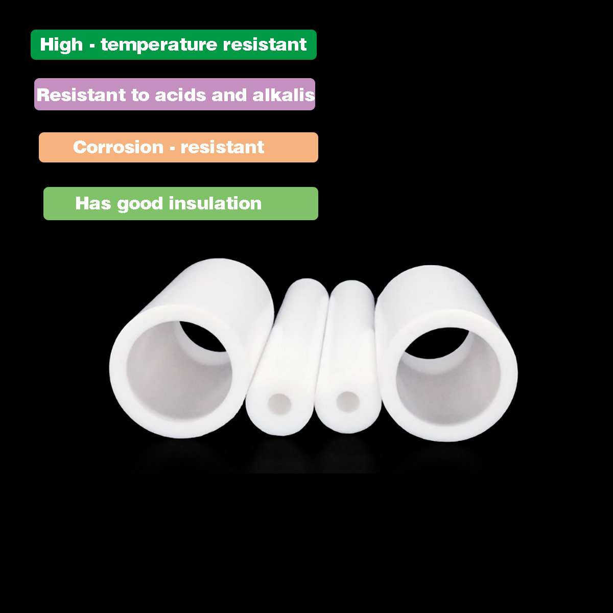 1 Stück ID 5–20 mm weißes PTFE – Ptfe Tube Bewertung und Preis