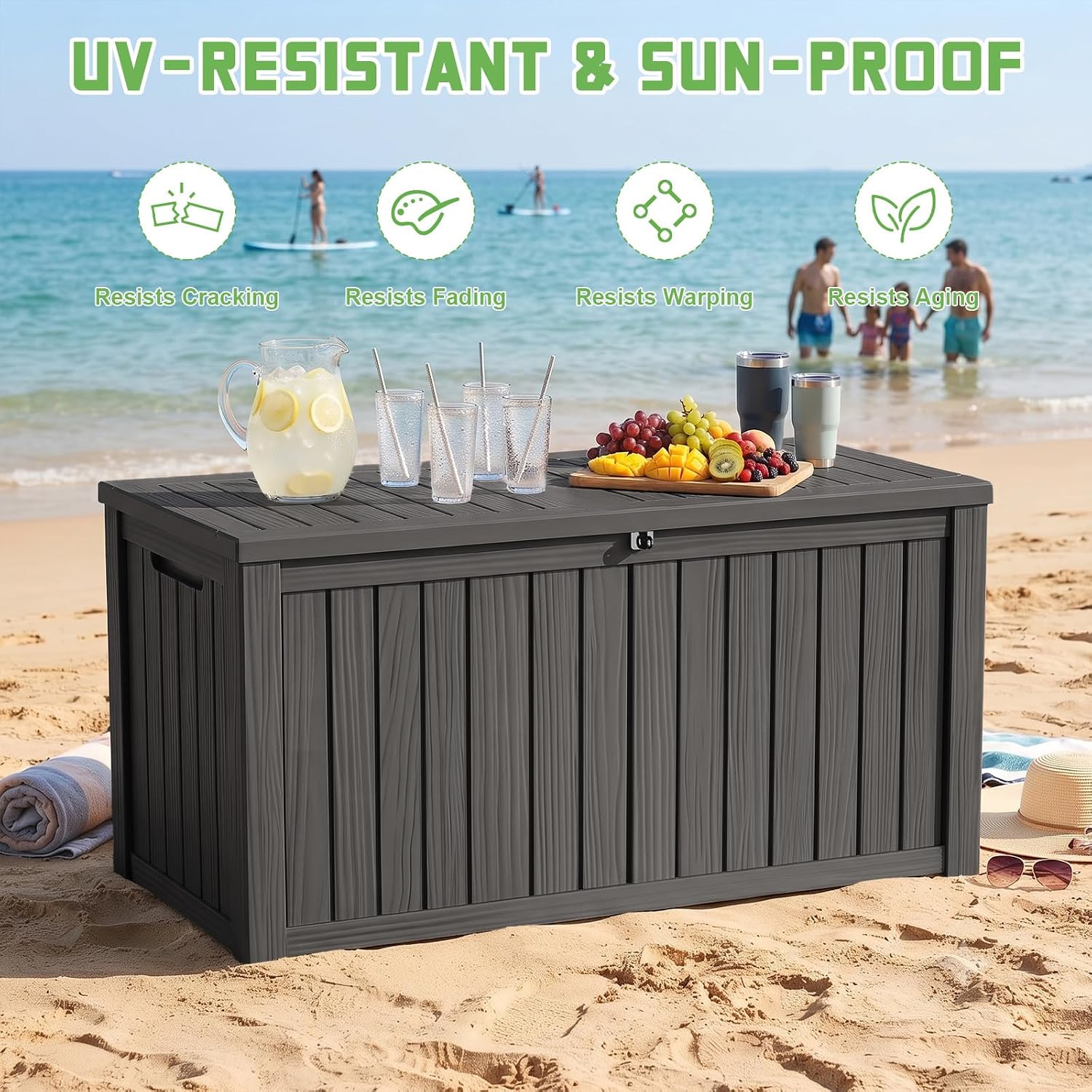 200-Gallonen abschließbare Kun – Uv Resin Bewertung und Preis