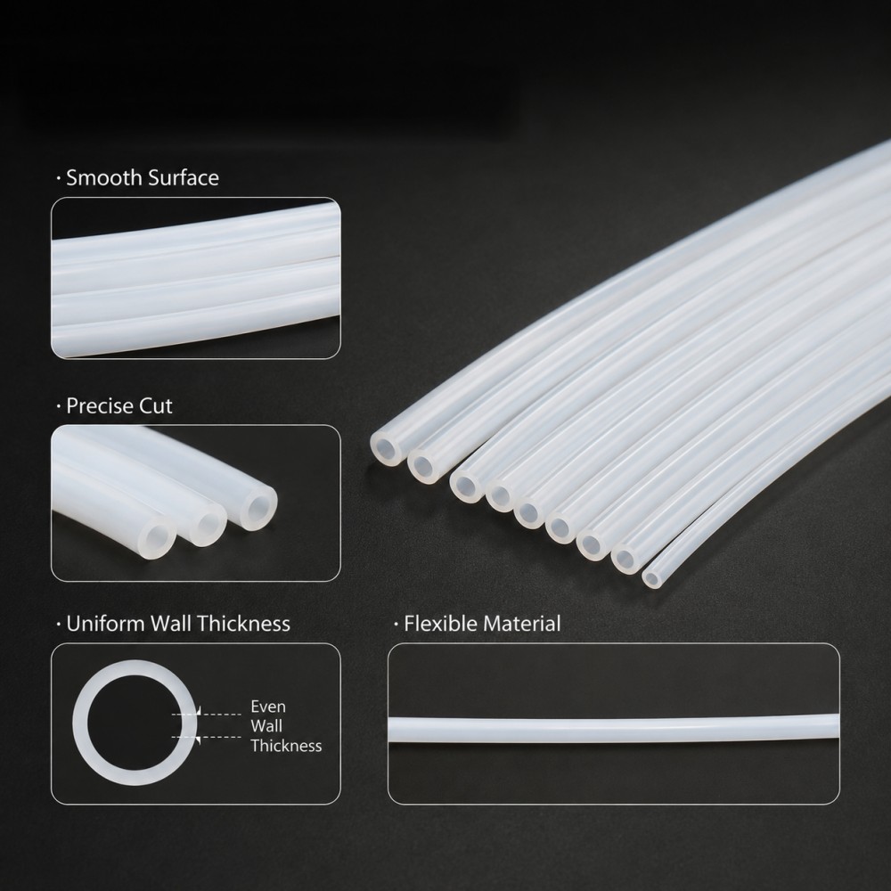 Weißer PTFE-Schlauch, isoliert – Ptfe Tube Bewertung und Preis