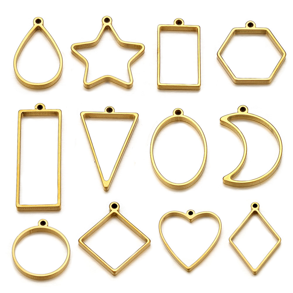 10 Stück Edelstahl geometrisch – Uv Resin Bewertung und Preis
