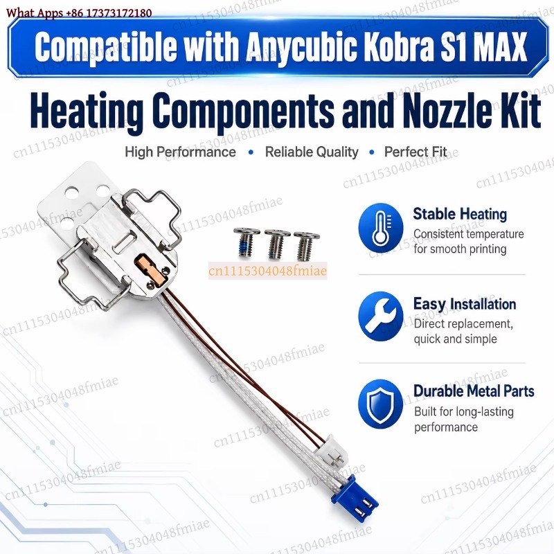 Anycubic Kobra S1 MAX Heizdüse – Hotend Assembly Bewertung und Preis