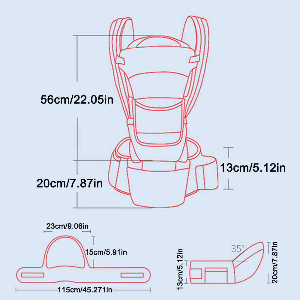 Neugeborene ergonomische Baby  – Carriage Bed Bewertung und Preis